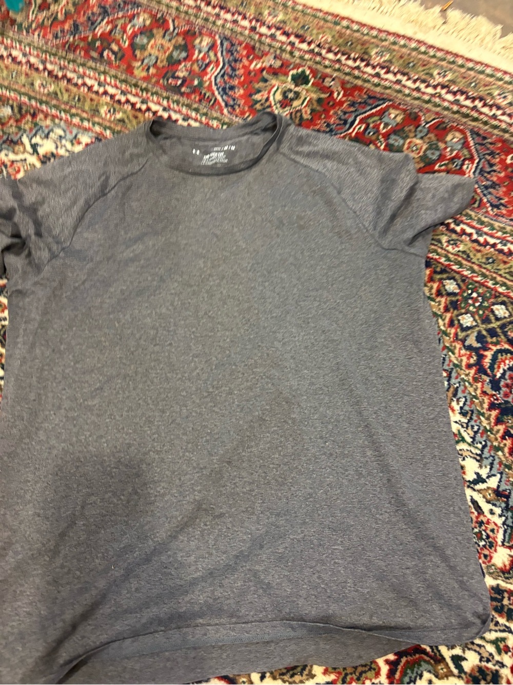 Under Armour Men's Heather Gray Short Sleeve Performance Tee